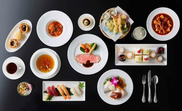 「スーパーナイトビュッフェ2025 ~和・洋・中豪華夢の饗宴~」<期間:2025年9月23日>【ホテルニューオータニ博多で一夜限りの『スーパーナイトビュッフェ2025』開催!8月22日までの予約で早割価格に!】