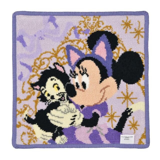 ミニー&フィガロ ミニタオル シェニール織 CAT MINNIE AND FIGARO 1,800円