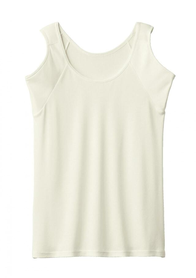 汗取りインナー・綿混脇フィットタンクトップ(大汗さん)｜￥ 1,980 （税込）