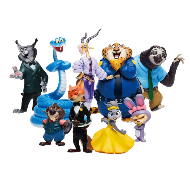 B賞 フィギュアコレクション｜Happyくじ『ズートピア』10thアニバーサリー