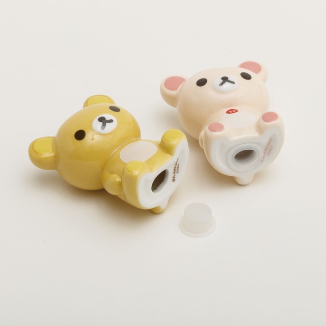 【リラックマ / みんなでまんぷくまくまく】調味料入れセット　調味料は底面から補充可能！