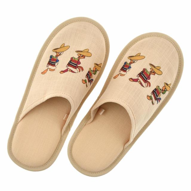 巾着付きルームシューズ