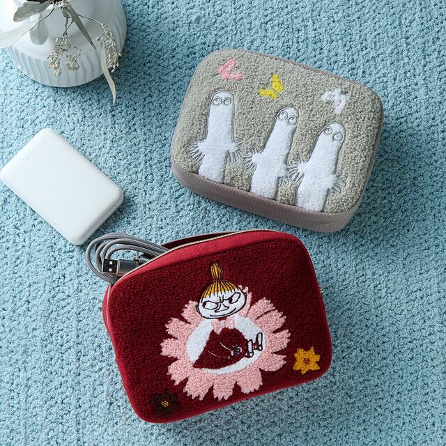 サガラ刺繍ポーチ「ムーミン」|各税込2,970円