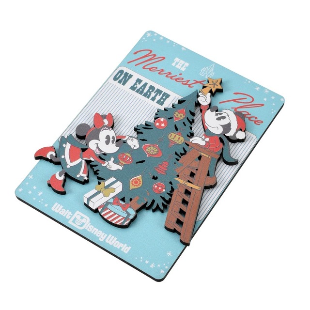 ミッキー＆ミニー マグネット WALT DISNEY World DISNEY CHRISTMAS 2022 1,210円