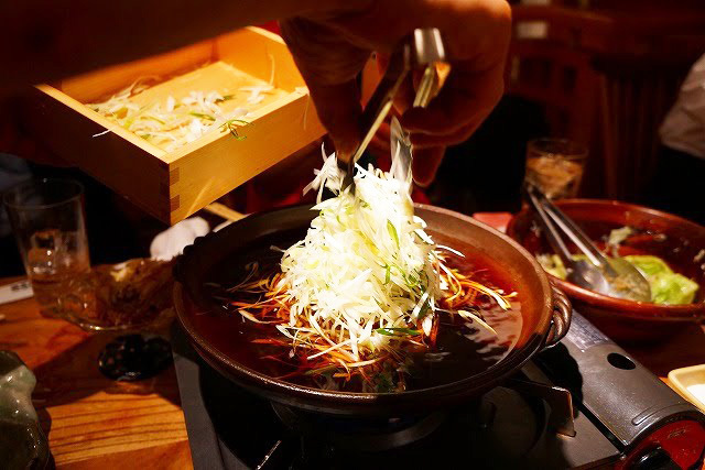 魚金 本店／ねぎが山盛りに。