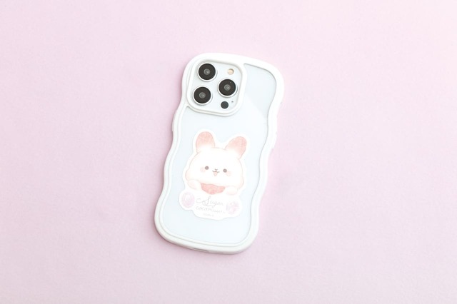 【シュガーココムー】「ステッカー」全4種 各330円／スマホに貼ってもかわいいです　※小物は商品に含まれません