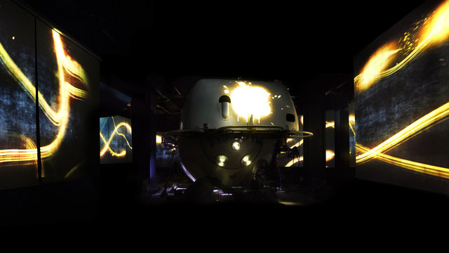 Spatial-Calligraphy-Line,-Fish,-and-Shinkai2000