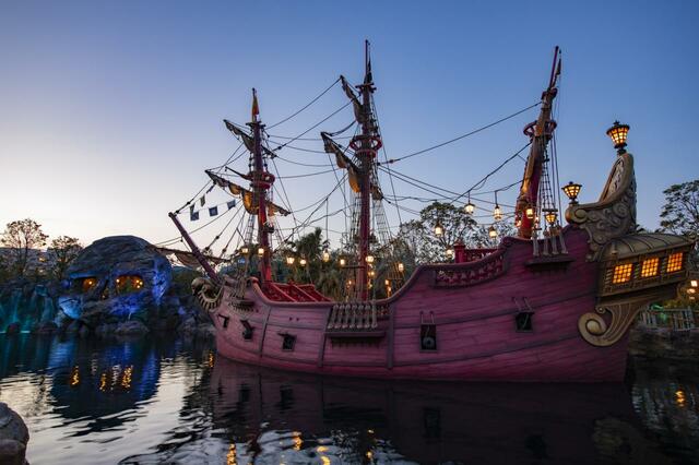 東京ディズニーシー「ファンタジースプリングス」内「ピーターパンのネバーランド」