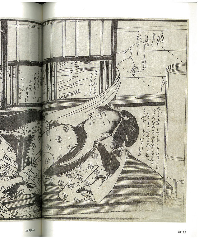 喜多川歌麿《会本妃多智男比》寛政7（1795）年　