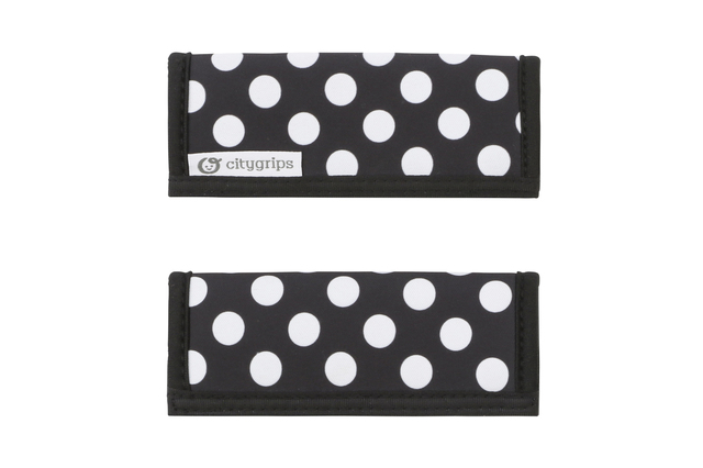 チューピー ベビーカー・ハンドルカバー・シングル/ポルカドット