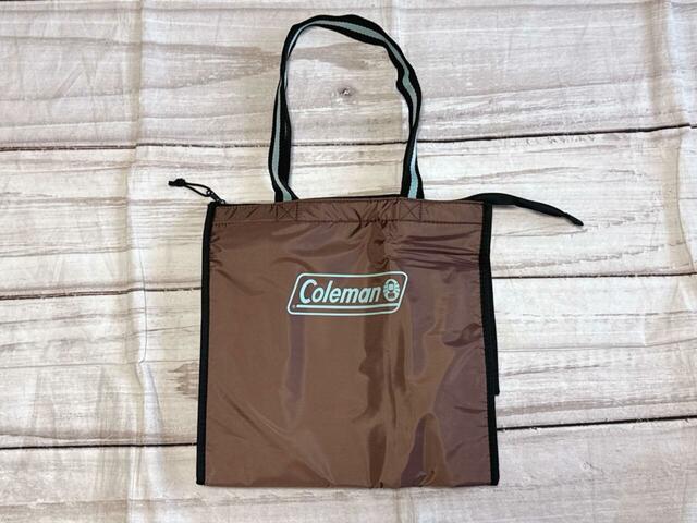 ブラウンとミントグリーンの配色がおしゃれなクーラートート