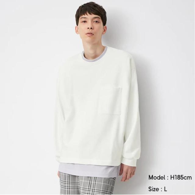 ワイドフィットスウェットシャツ(長袖)