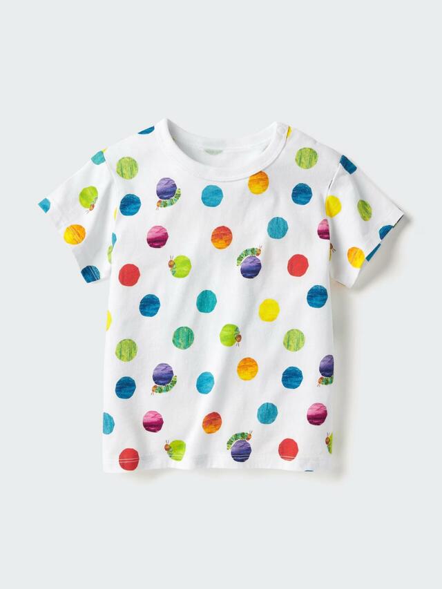 グラフィックTシャツ ¥990|ユニクロUT「絵本コレクション」はらぺこあおむし