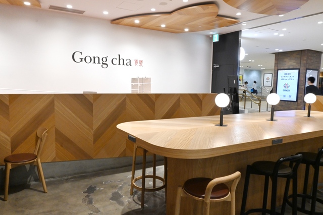 【ゴンチャ 東京駅グランスタ八重洲店】店内の様子