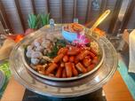 【川崎日航ホテル「ナトゥーラ」鉄板焼きサーロインステーキ食べ放題&サマーブッフェ】 ソーセージ盛り合わせ