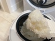 【アイリスオーヤマ ジャー炊飯器 1.5合 RC-MF15-W ホワイト】ふわふわに炊けたお米