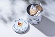 【フェアリーケーキフェア「Miracle Cat Cookie Tin（神様のいたずらネコクッキー缶）」15枚入 ￥2,600】発酵バターやカカオ、チョコチップを使用したネコクッキーがぎっしり