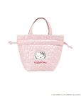 【3COINS×ハローキティコラボアイテム人気ランキング 9位】「HELLO KITTY 保冷巾着」ピンク 880円（税込）