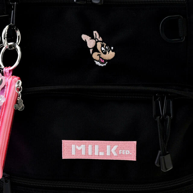【MILKFED.】ミニー リュックサック・バックパック チャーム・ポーチ付き 23L 13,500円