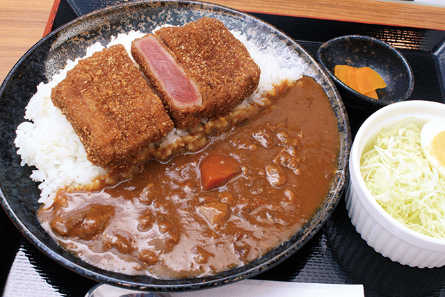 牛かつカレー1580円|サーロイン牛かつ 池田