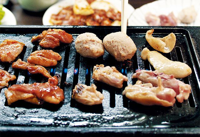 【関西】セルフ鶏焼の名店／【十条】相撲鶏　鶏焼 500円