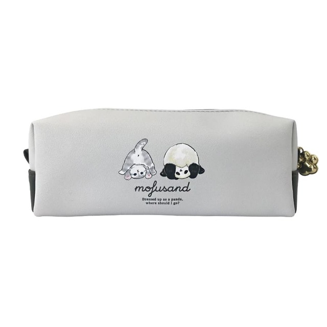 【モフサンド】長角ポーチ パンダにゃん 背面