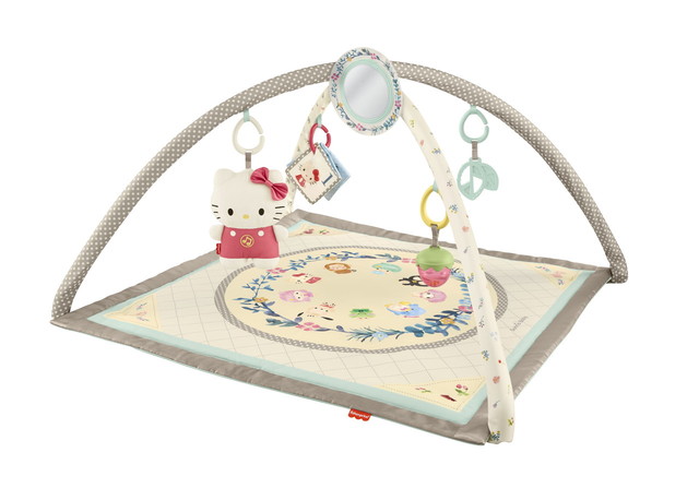 「サンリオベビー ミュージカル・デラックスジム」（12,100円税込・メーカー希望小売価格）