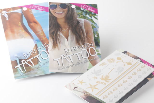 夏フェスグッズ2015／「リフレクションタトゥー」