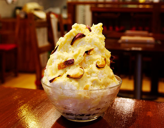 山口果物／やきいも氷 700円