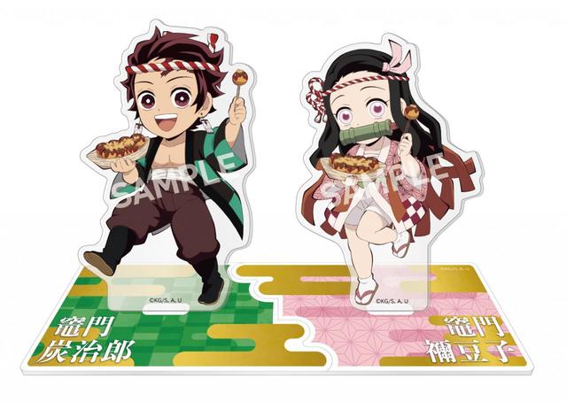 アクリルスタンド全8種（サイズ：約W115×H140×D60mm）