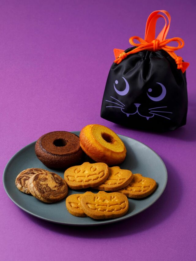 「ハロウィンスイーツバッグ(黒猫)」<価格:1,944円(税込)>【【6日間限定】紀ノ国屋の多彩なおいしさが札幌に大集合!秋のパン、ハロウィンスイーツや限定のハッピーバッグ&コラボバッグも販売!】