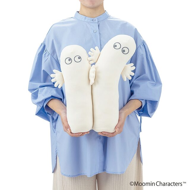 おもちのような柔らかさの抱き枕 <もちはぐ/mochihug!> /ニョロニョロ「ムーミン」