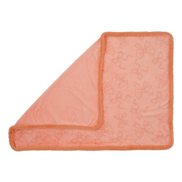 マリー おしゃれキャット ブランケット リボン柄 ぬいぐるみ付き Blanket 4,600円