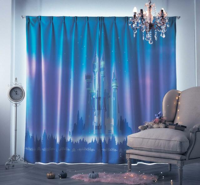 一枚絵のような遮光カーテン「シンデレラ」｜￥ 8,990～13,400 （税込）