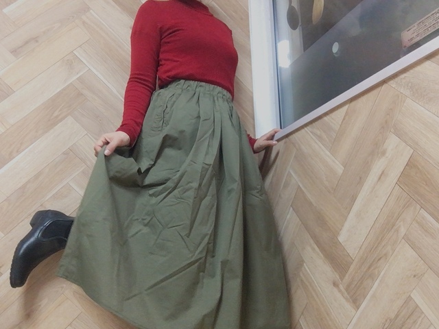 【ワークマン レディース撥水ライトスカートレイン】おしゃれなレインスカート