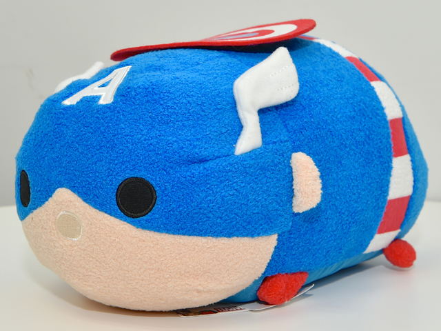 キャプテン・アメリカMサイズぬいぐるみ