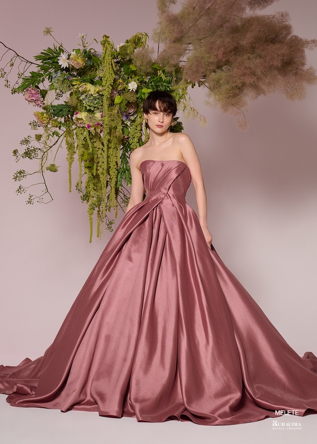 「Irida maison（イリーダメゾン）」新作ウェディングドレス　IM-0038_Pink