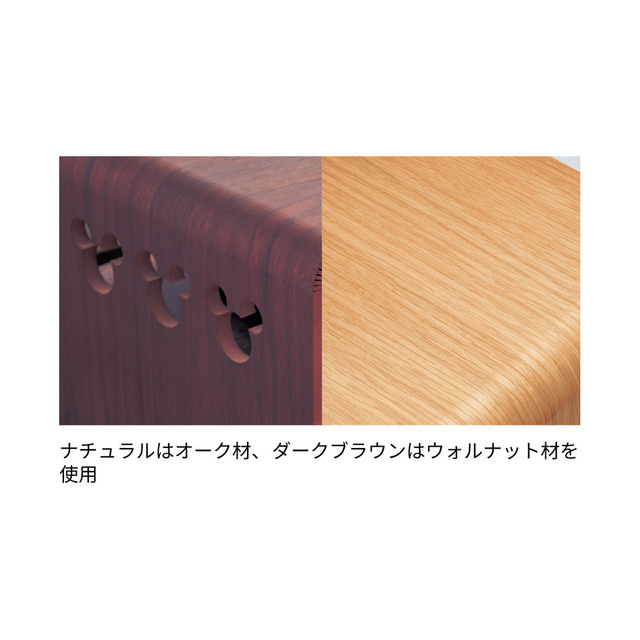 縦にも横にも使えるサイドテーブル「ミッキーモチーフ」 |¥ 21,800 (税込)