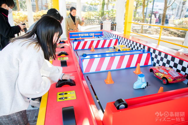 カーズのゲームブース