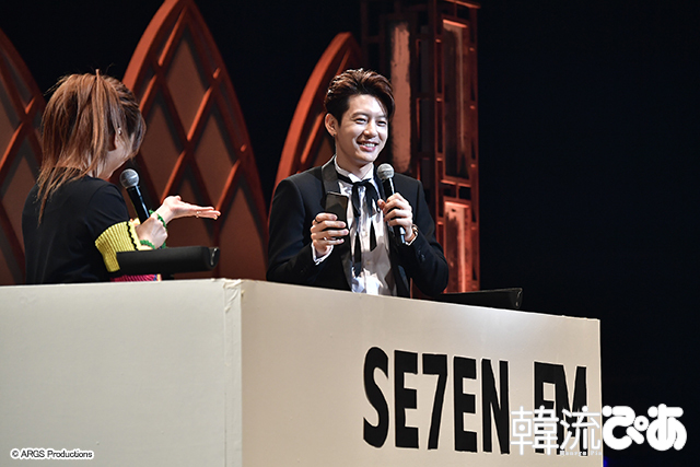  SE7EN＠11月9日TOKYO DOME CITY HALL「2016 SE7EN FAN MEETING 1109」