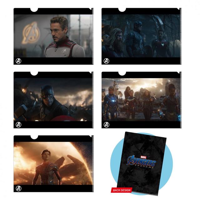 『アベンジャーズ/エンドゲーム』クリアファイル /ランダム 5 種 