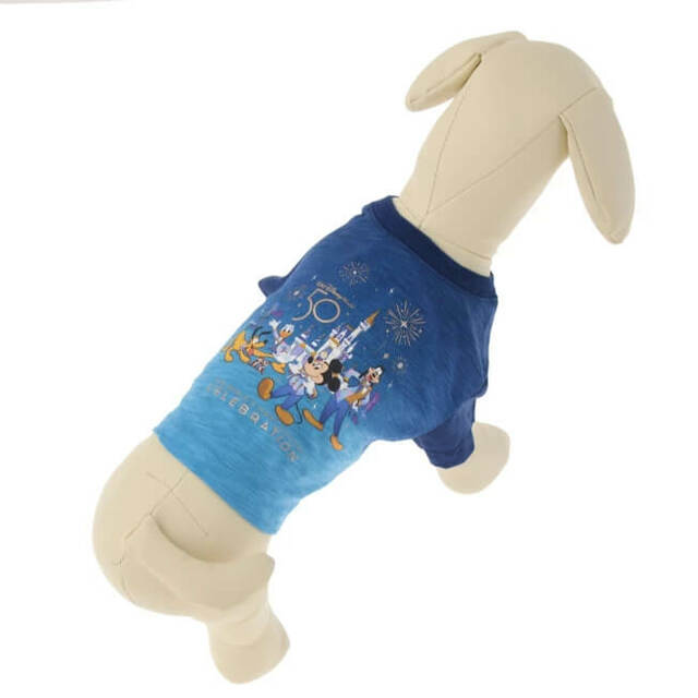 ミッキー＆フレンズ ペット用コスチューム 小型犬用 Tシャツ WALT DISNEY World 50TH 3,960円