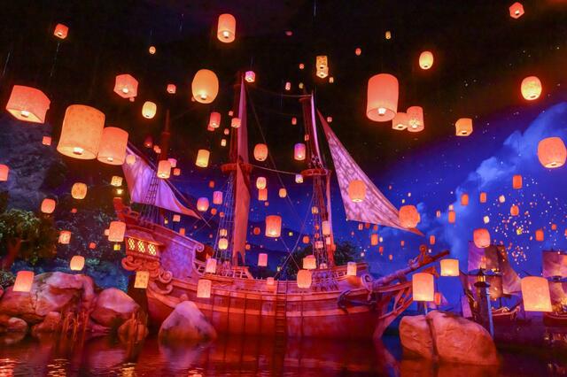 東京ディズニーシー「ファンタジースプリングス」内「ラプンツェルのランタンフェスティバル」