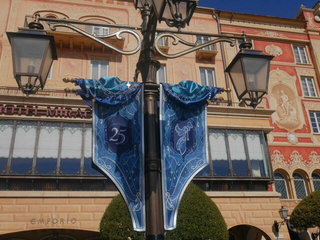 「東京ディズニーシー　25周年“スパークリング・ジュビリー”」デコレーション