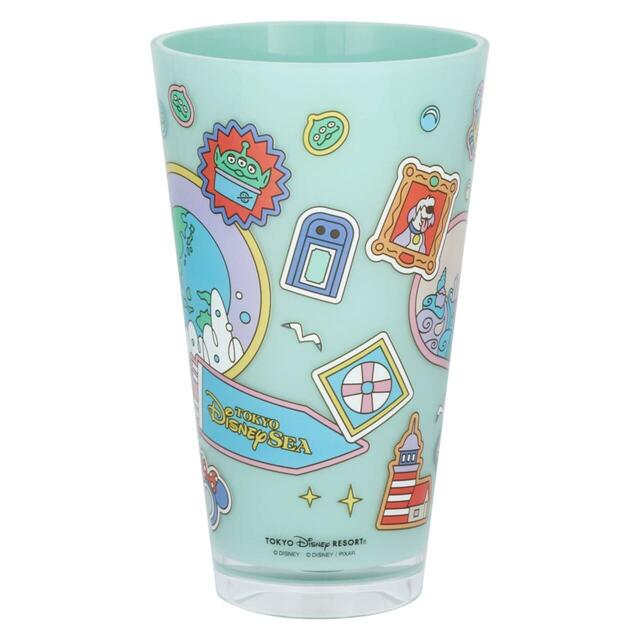タンブラー 1,600円｜東京ディズニーリゾート パークモチーフグッズ｜販売店舗：東京ディズニーランド「グランドエンポーリアム」、東京ディズニーシー「イル・ポスティーノ・ステーショナリー」｜発売日：2025年12月11日（木）