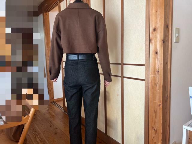 【GRL　フェイクウール3Wayショート丈ジャケットXワンピースセット】袖も長めでかわいい