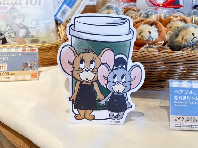 【トムとジェリー×タリーズコーヒー】ジェリーとタフィーもとってもかわいい！