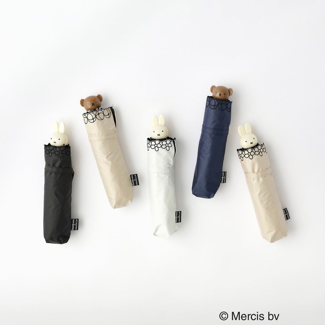 【Dick Bruna×OPAQUE.CLIP】miffy晴雨兼用傘　¥4,950、boris晴雨兼用傘　¥4,950