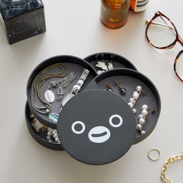 Suicaのペンギン×tower ベルメゾン 回転式のアクセサリートレイ４段｜2,990 円(税込)