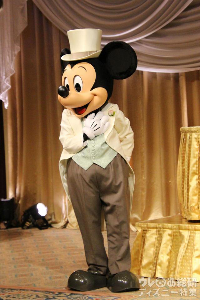 ホテルミラコスタの「ディズニー・フェアリーテイル・ウェディング」ミッキー